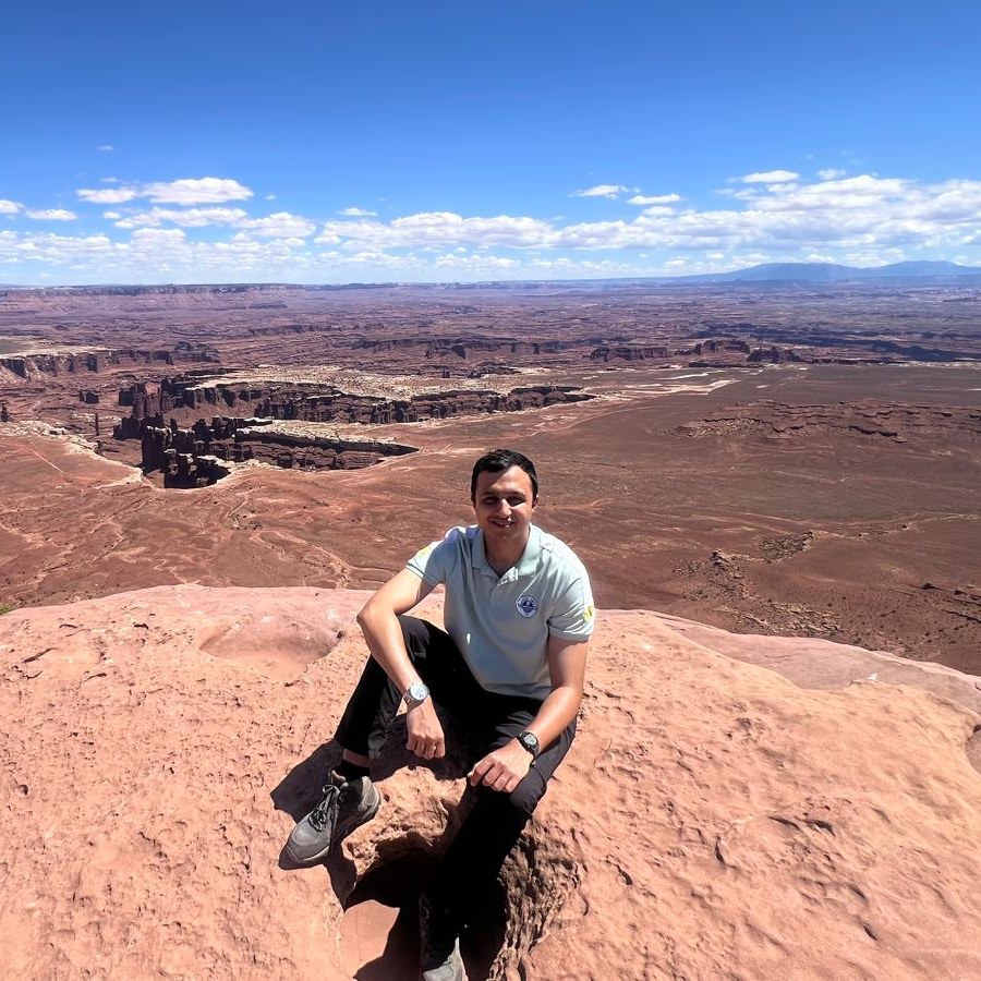 Yash at Canyonlands National Park, Utah